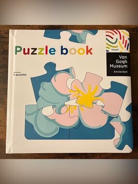 Van Gogh Art Puzzle Board Book Kids Amsterdam Museum New Baby Shower Gift